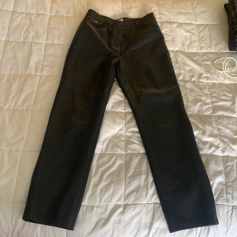 Melina High Waisted Leather pants!!